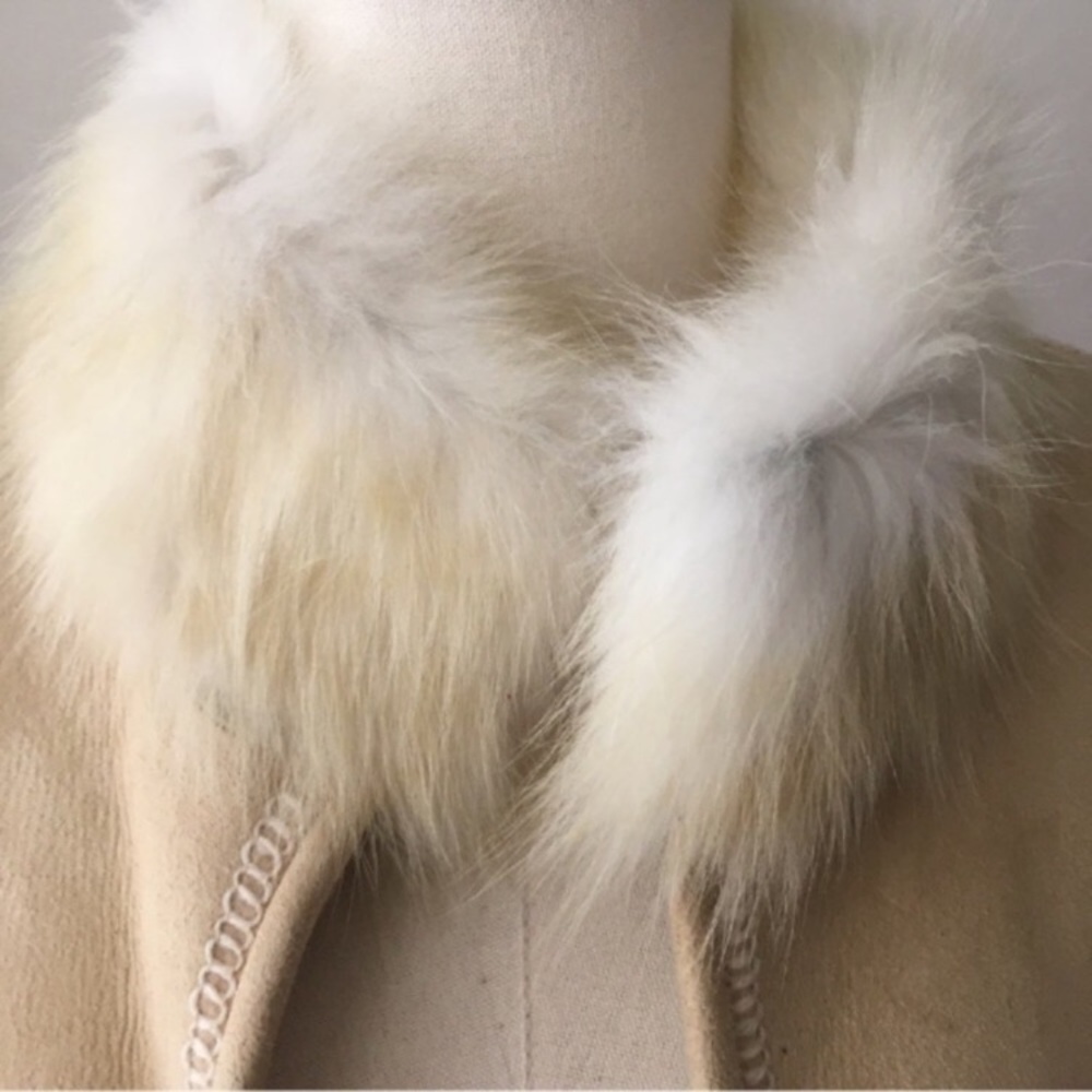 Vintage Giuliana Teso Shearling Fur Coat - Picture 3 of 16